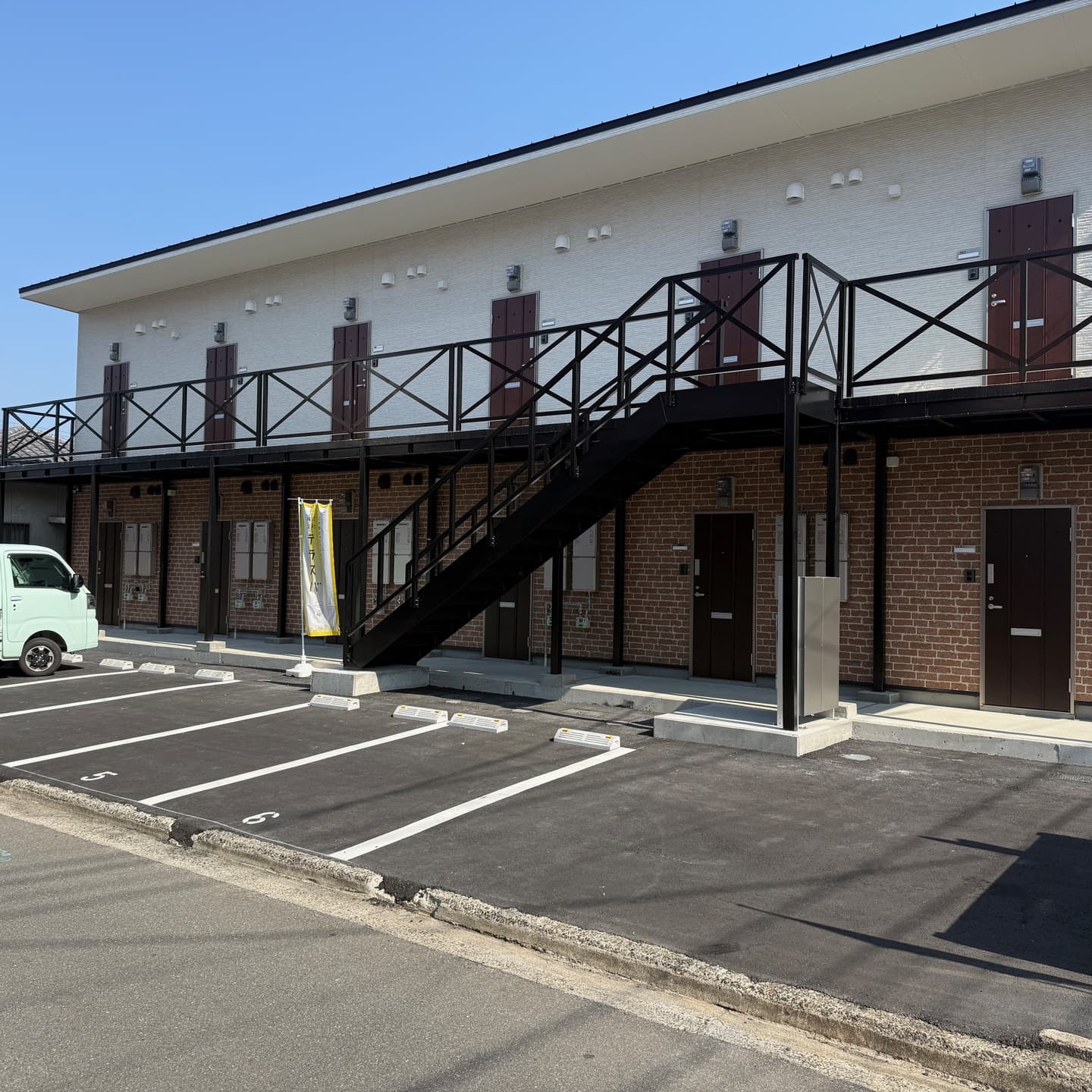 アパートの写真です